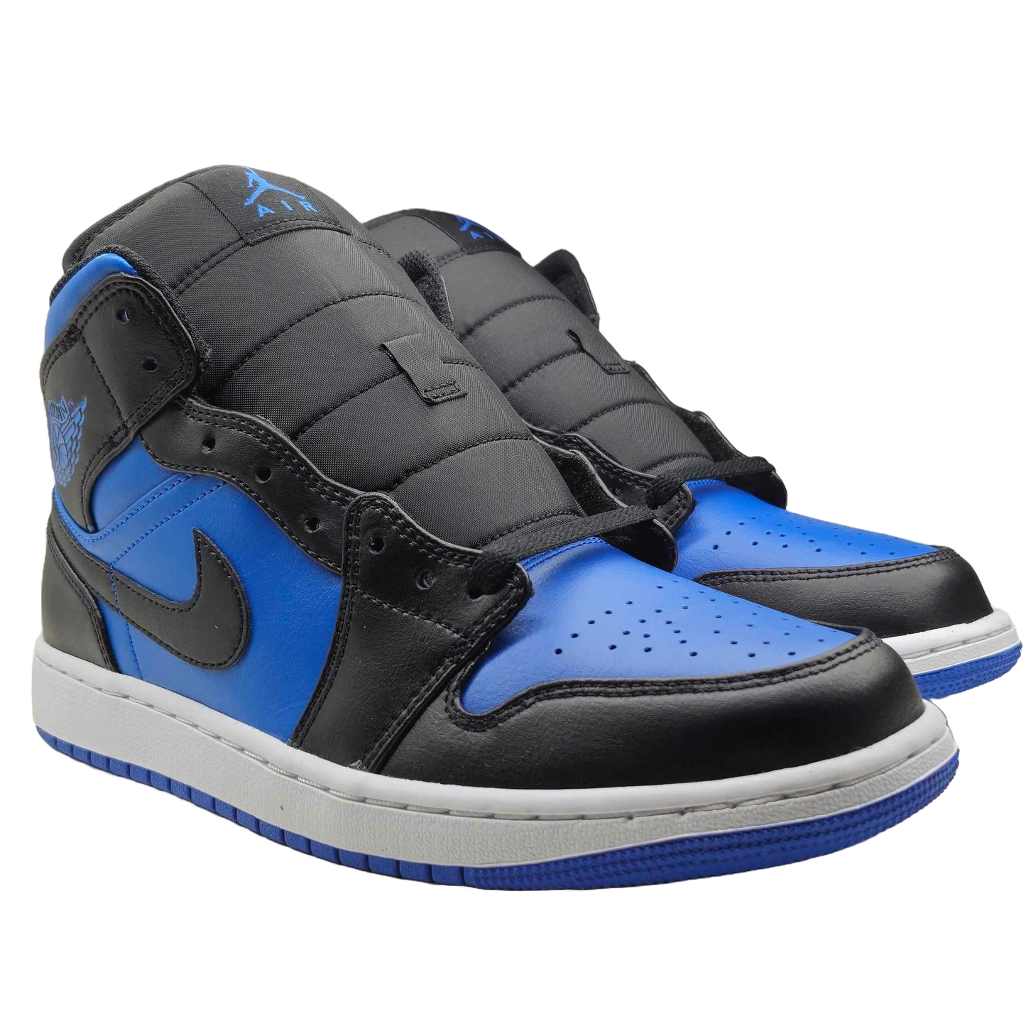 Air Jordan 1 Mid Black - Royal Blue