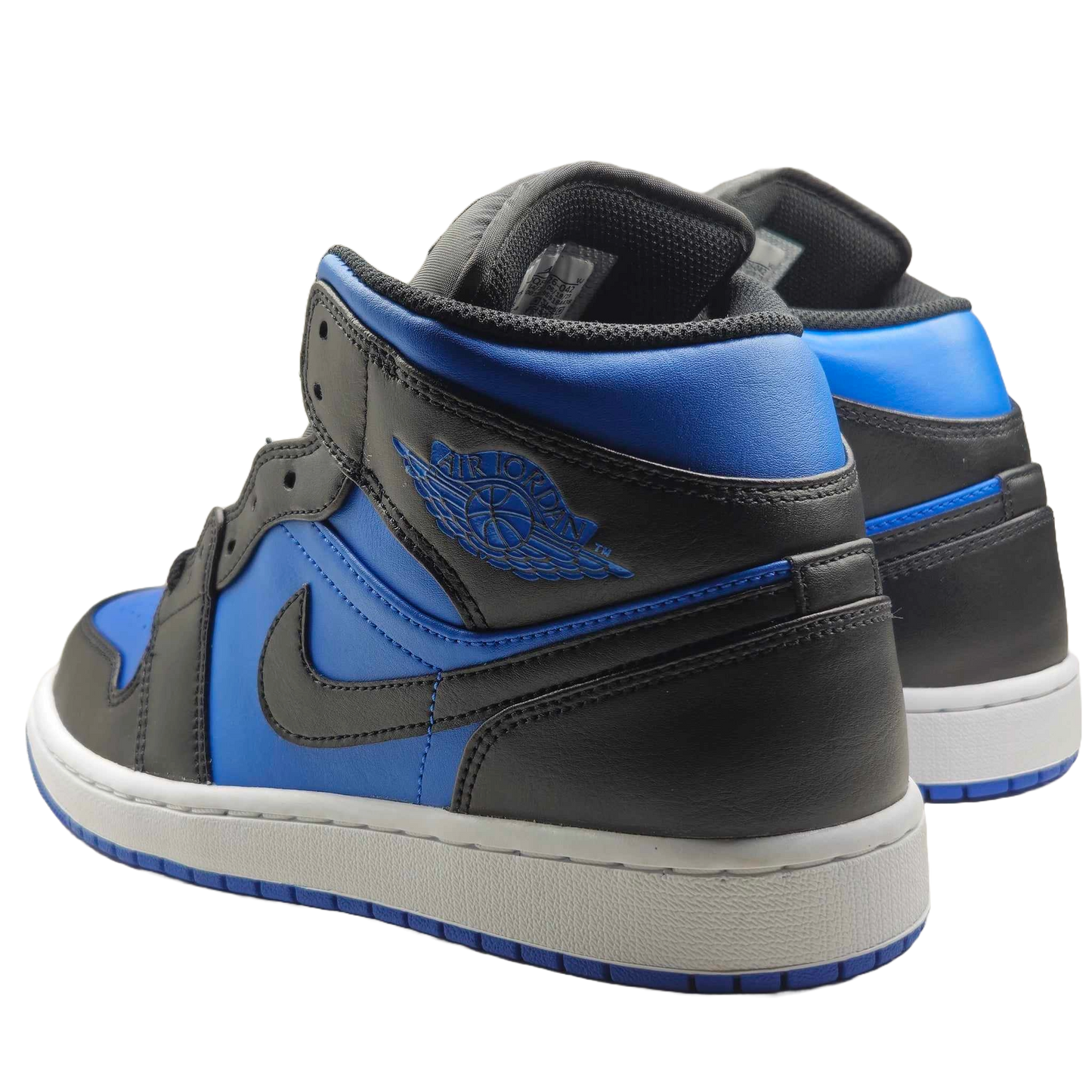 Air Jordan 1 Mid Black - Royal Blue