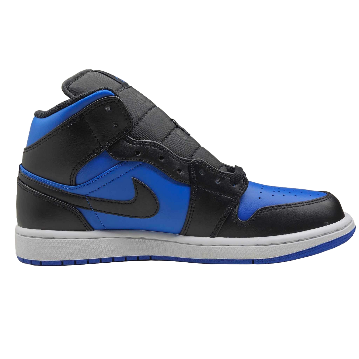 Air Jordan 1 Mid Black - Royal Blue